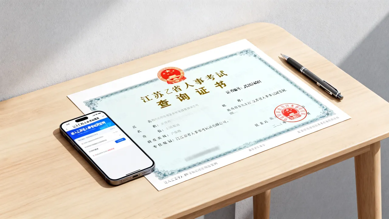 江苏省人事考试证书怎么查询,在哪查?-图3 江苏省人事考试证书怎么查询,在哪查?-图3
