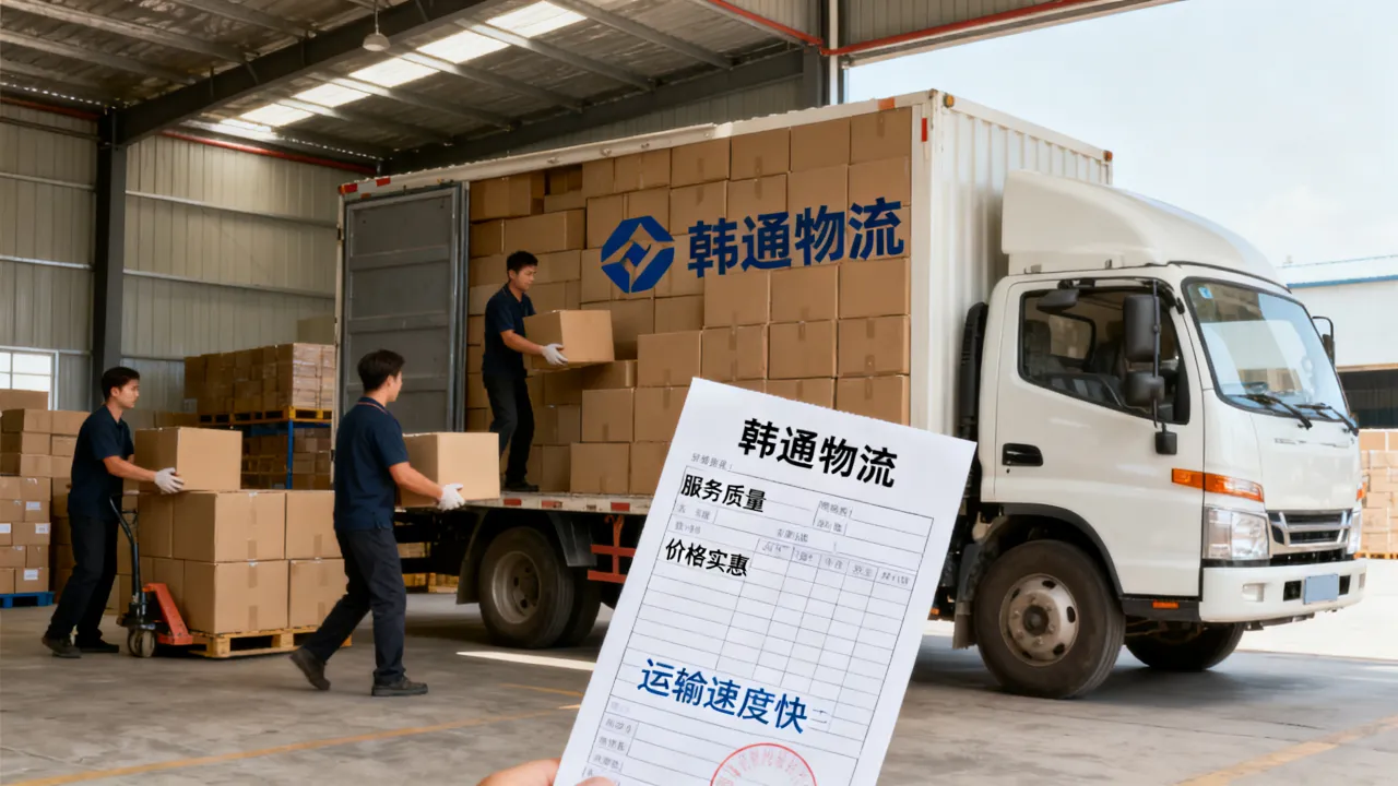 韩通物流怎么样,服务质量靠谱价格实惠运输速度快吗?