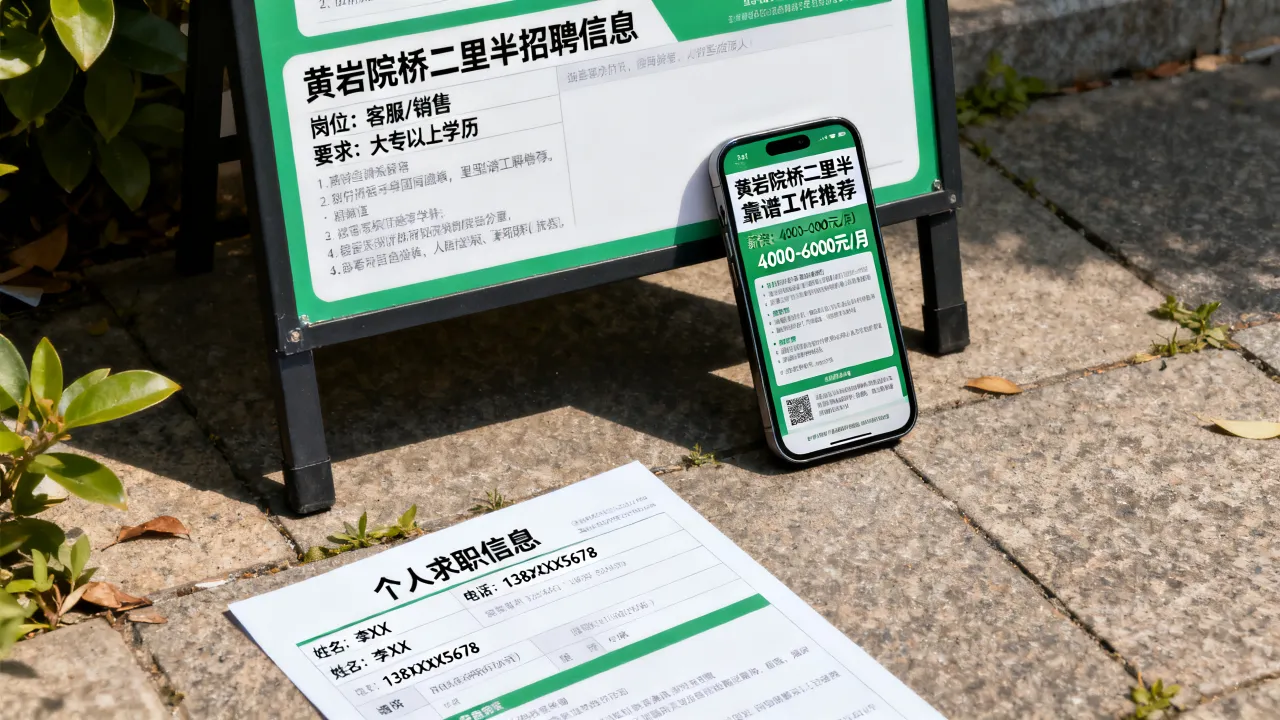 黄岩院桥二里半招聘信息在哪看?怎么找靠谱工作?