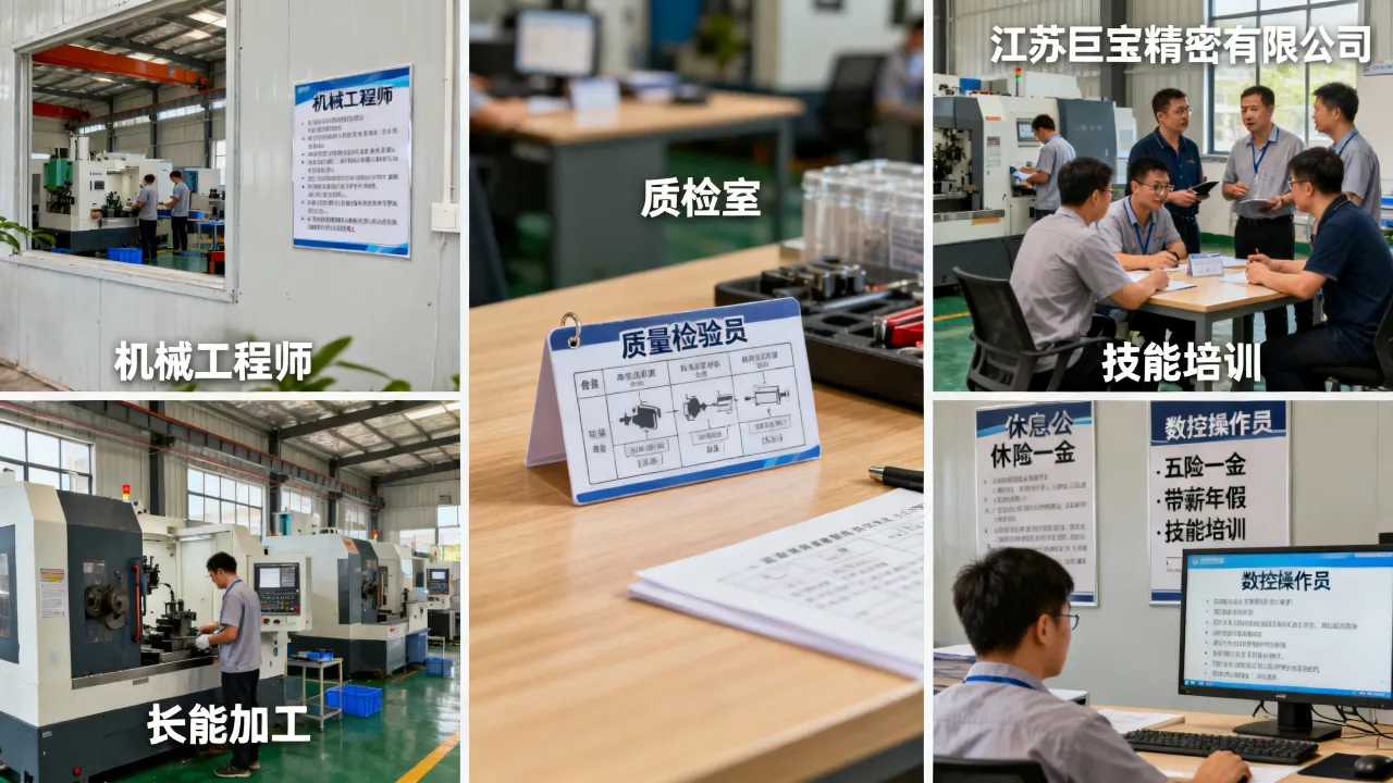 江苏巨宝精密加工有限公司招聘待遇如何,有哪些岗位?-图3 江苏巨宝精密加工有限公司招聘待遇如何,有哪些岗位?-图3