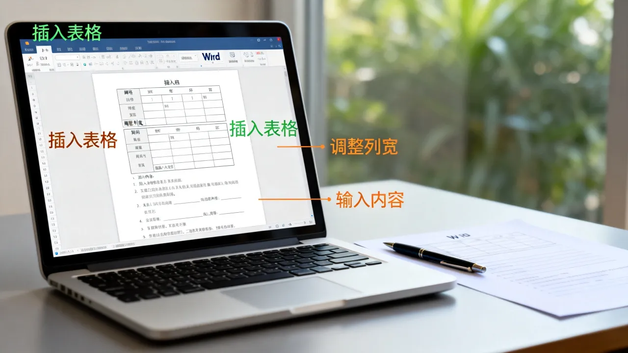 用Word做简历表格怎么做,Word简历表格制作步骤是什么