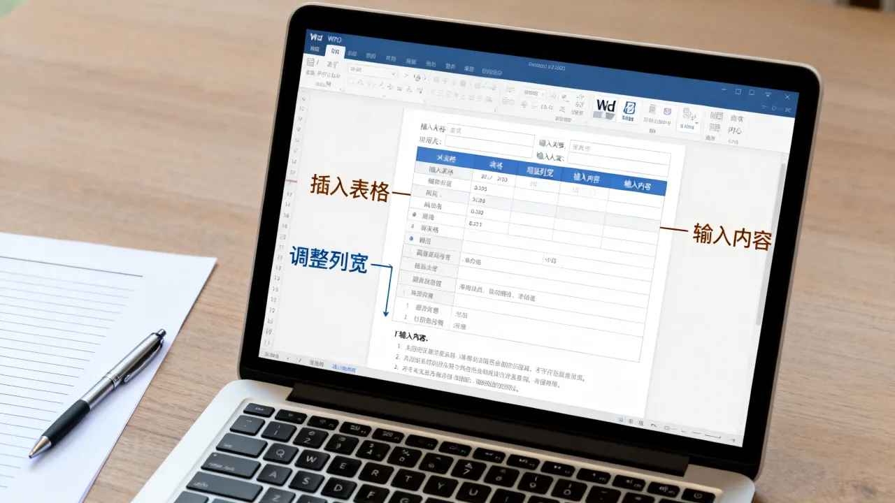 用Word做简历表格怎么做，Word简历表格制作步骤是什么-图2