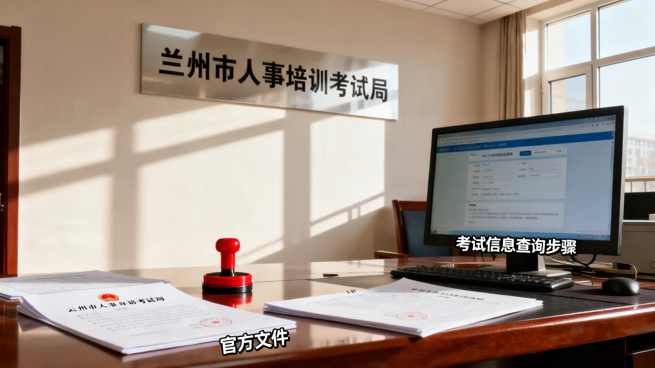 兰州市人事培训考试局是官方吗，怎么确认考试信息真伪？-图2