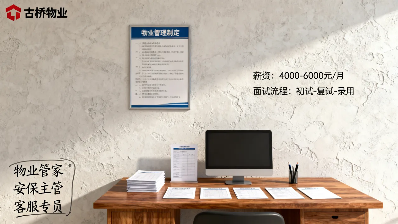 古桥物业招聘有哪些职位？薪资待遇和面试流程如何-图2