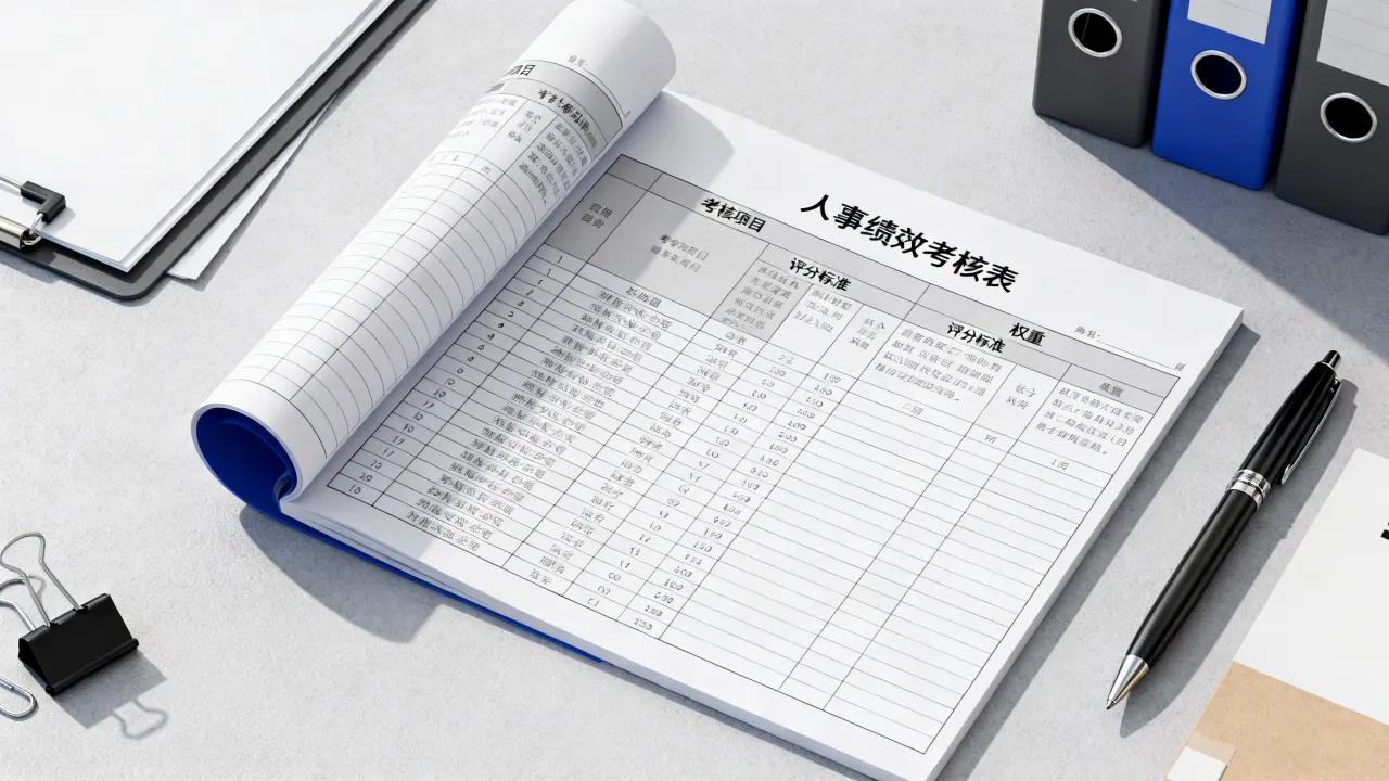 人事绩效考核表模板有哪些？人事绩效考核表模板怎么用-图2