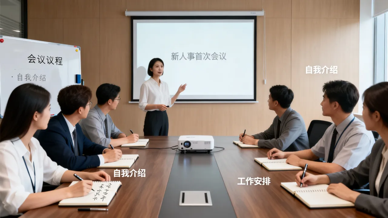 人事第一次开会该说什么？新人事首次会议怎么开？-图3