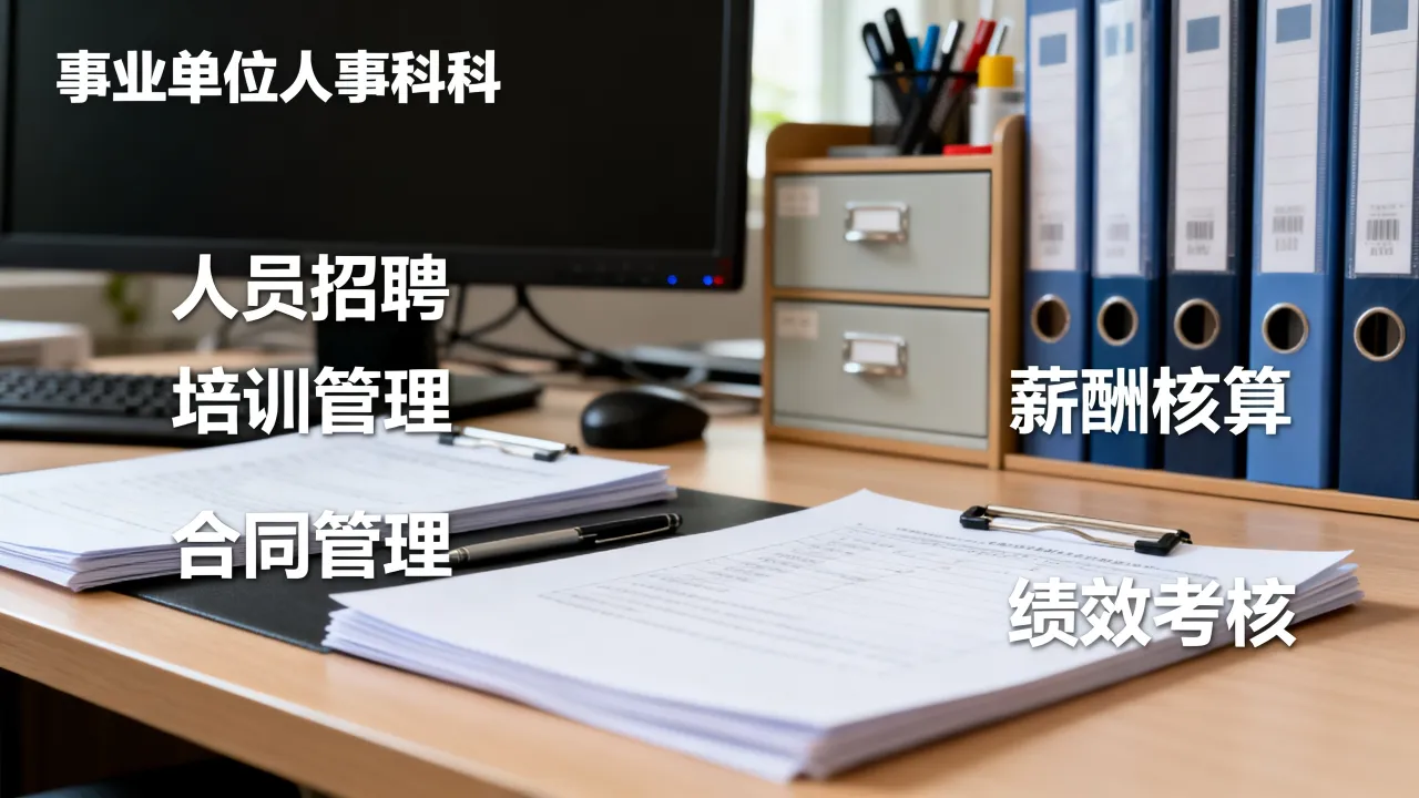 事业单位人事科职责是什么,人事科工作内容及岗位职责有哪些-图2 事业单位人事科职责是什么,人事科工作内容及岗位职责有哪些-图2