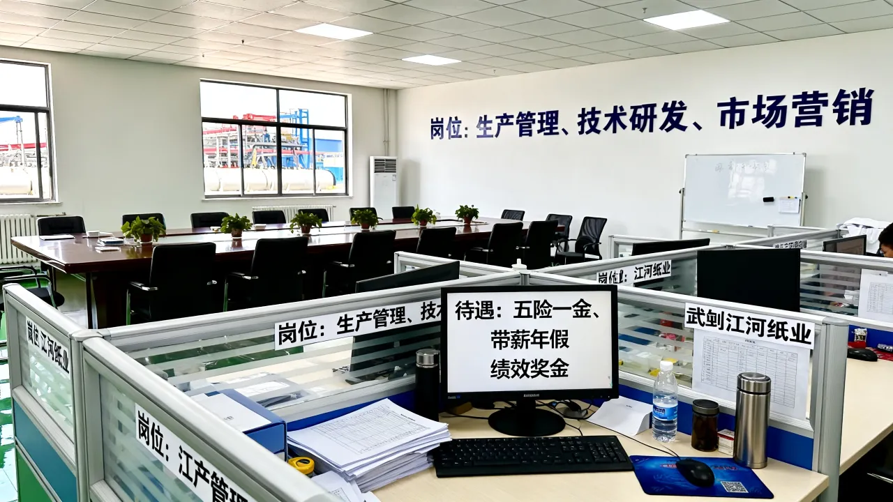 武陟江河纸业招聘待遇怎么样,有哪些岗位和工资待遇?-图1 武陟江河纸业招聘待遇怎么样,有哪些岗位和工资待遇?-图1