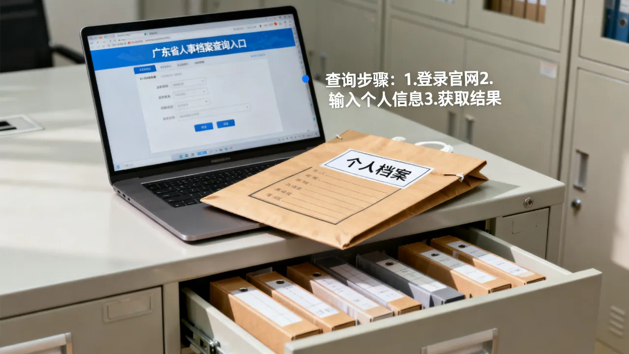 怎么查广东省人事档案在哪?个人档案查询入口