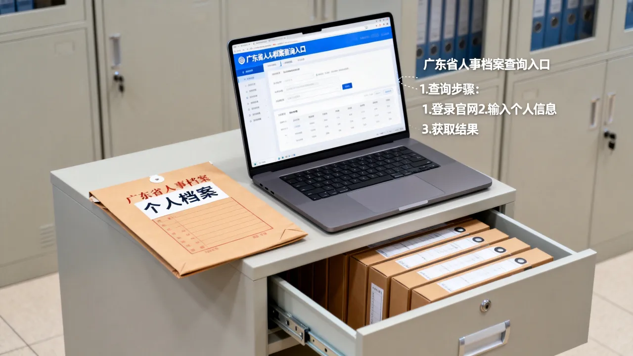 怎么查广东省人事档案在哪？个人档案查询入口-图3