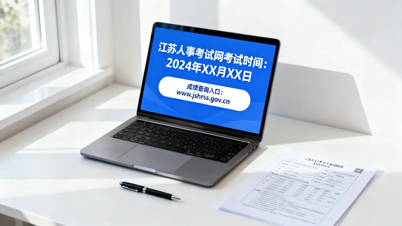 江苏人事考试网考试时间是什么时候,成绩查询入口在哪里?