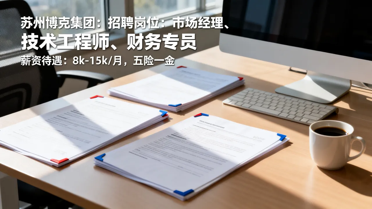 苏州博克集团招聘岗位有哪些，薪资待遇怎么样-图3