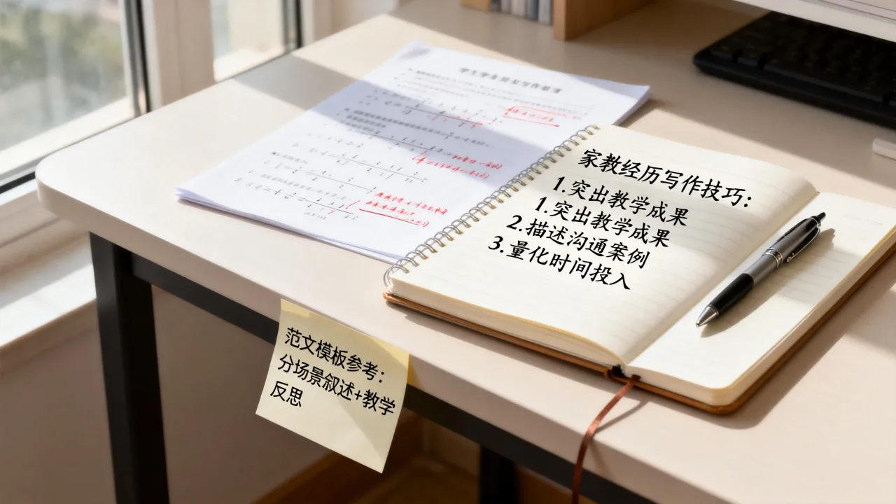家教经历怎么写，有哪些写作技巧和范文模板可以参考？-图1
