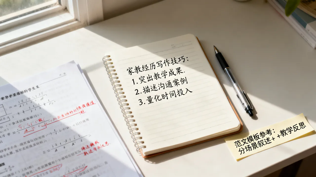 家教经历怎么写，有哪些写作技巧和范文模板可以参考？-图2