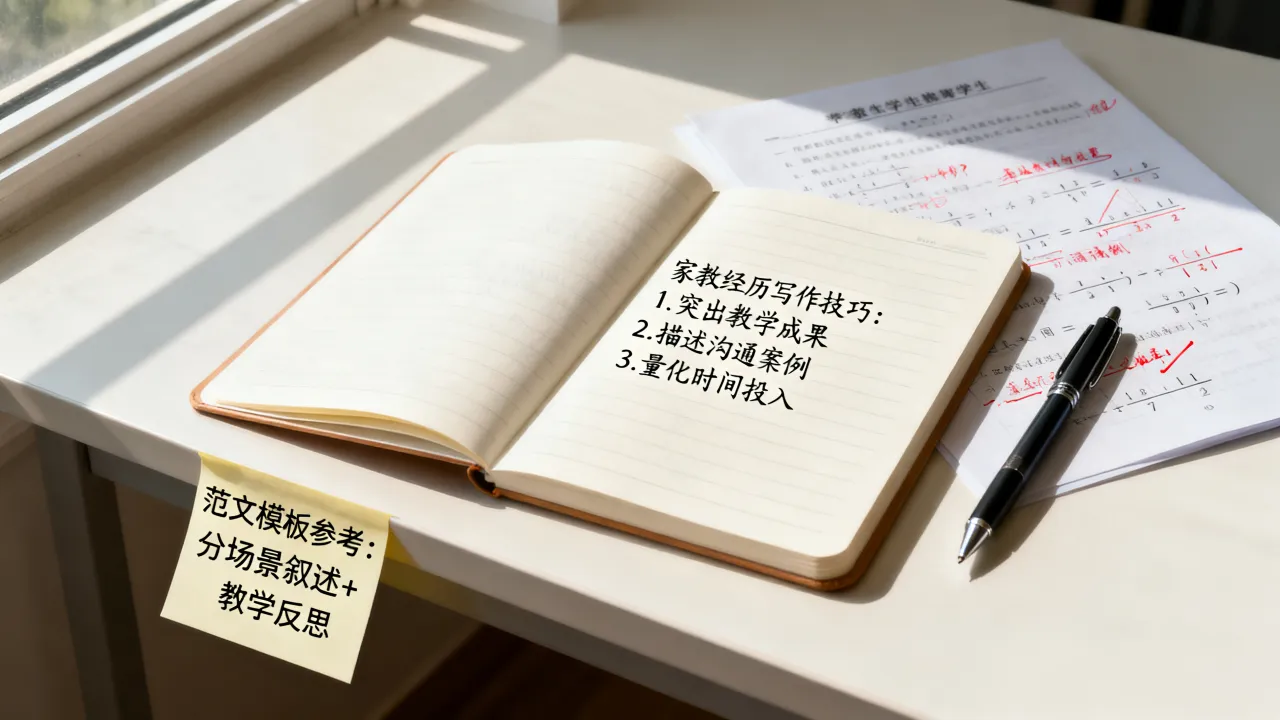家教经历怎么写，有哪些写作技巧和范文模板可以参考？-图3