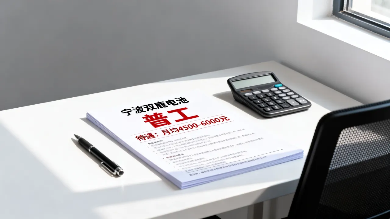 宁波双鹿电池招聘信息有哪些?宁波双鹿电池招聘普工待遇如何?