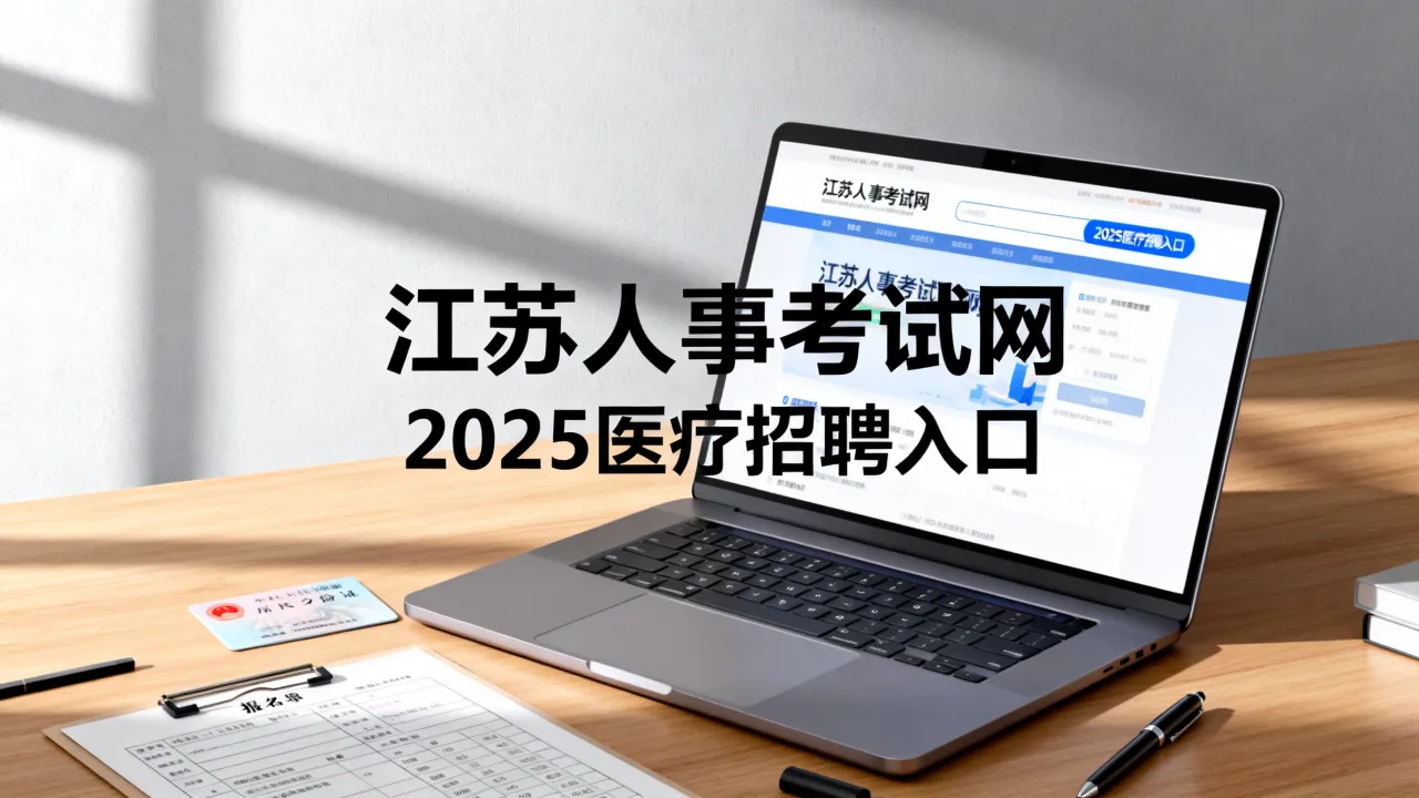 江苏人事考试网医疗怎么报名?2025江苏医疗招聘考试入口在哪-图1 江苏人事考试网医疗怎么报名?2025江苏医疗招聘考试入口在哪-图1