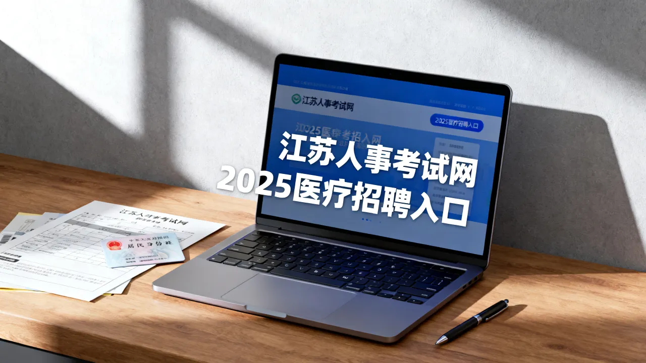 江苏人事考试网医疗怎么报名?2025江苏医疗招聘考试入口在哪-图2 江苏人事考试网医疗怎么报名?2025江苏医疗招聘考试入口在哪-图2