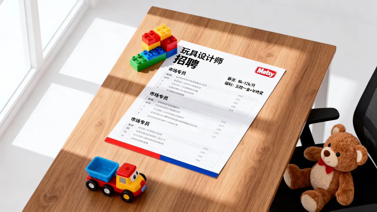 长安美泰玩具公司招聘怎么样,美泰玩具招聘岗位工资待遇?-图1 长安美泰玩具公司招聘怎么样,美泰玩具招聘岗位工资待遇?-图1