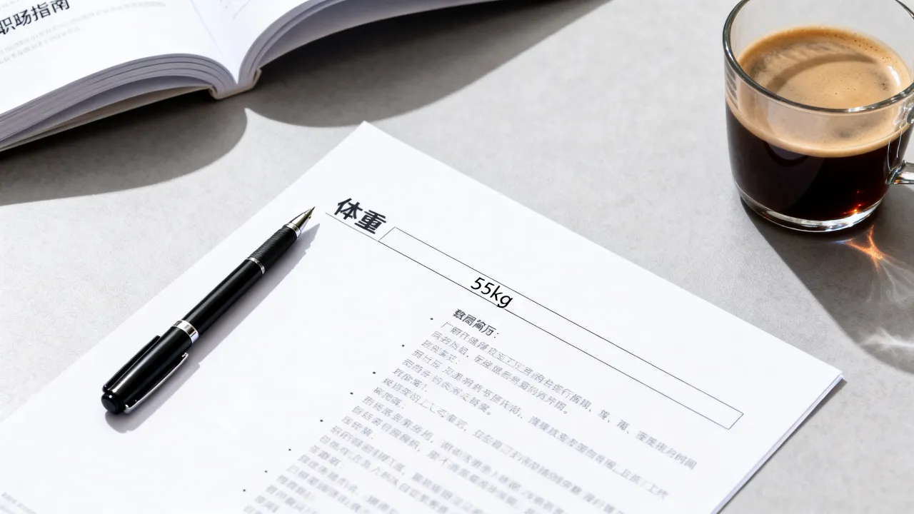 简历体重怎么填?简历体重在求职中到底要不要如实填写?-图1 简历体重怎么填?简历体重在求职中到底要不要如实填写?-图1