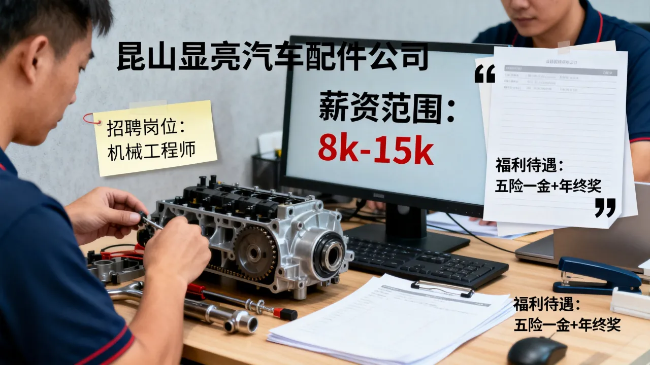 昆山显亮汽车配件招聘怎么样，薪资待遇如何，有知道的吗-图1