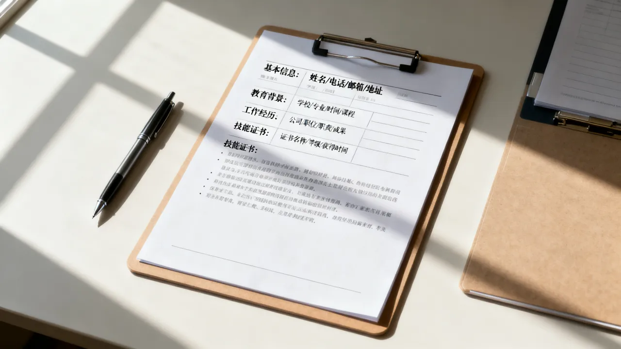 纸质简历怎么写,纸质简历撰写格式与技巧有哪些?-图3 纸质简历怎么写,纸质简历撰写格式与技巧有哪些?-图3