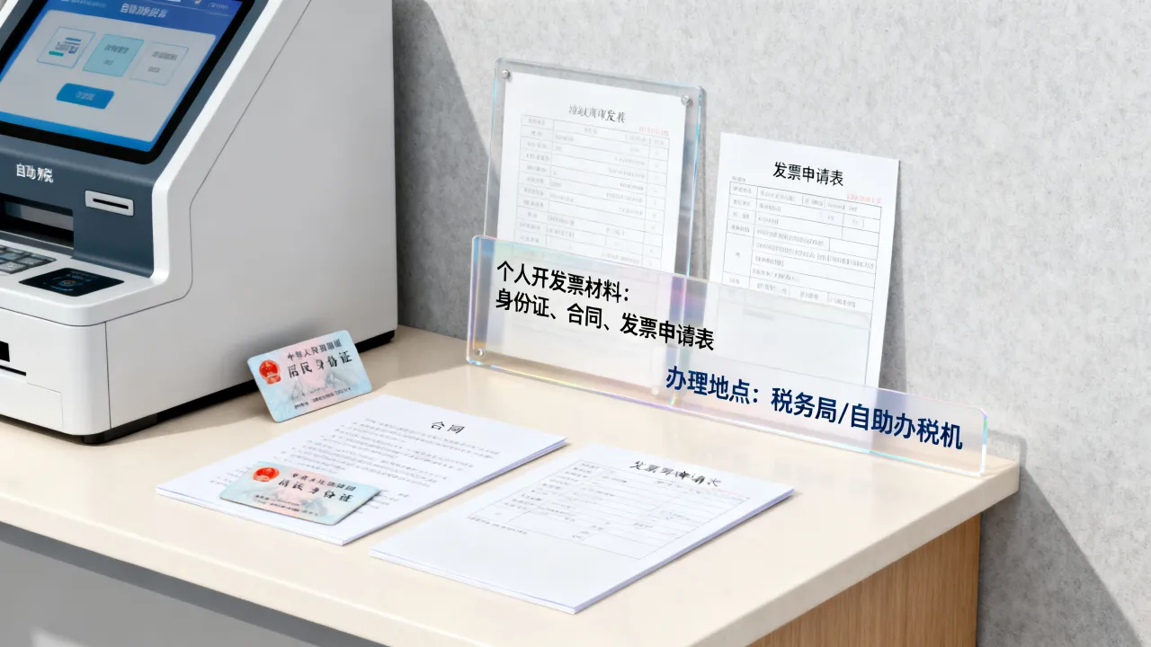 个人如何开具发票？个人开发票需要什么材料，去哪办理-图2