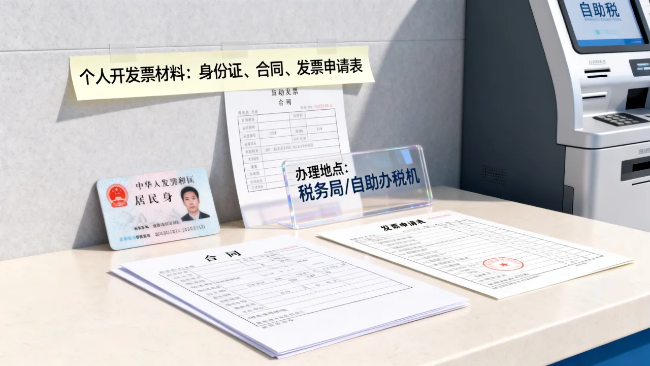 个人如何开具发票？个人开发票需要什么材料，去哪办理-图3