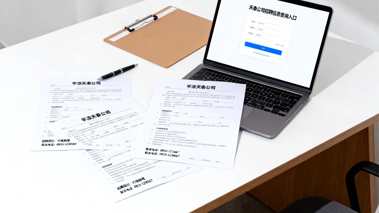 平凉天泰公司招聘信息有哪些？，招聘信息怎么查询-图1