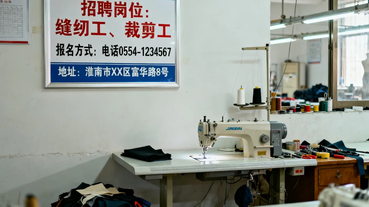 淮南富华服装厂招聘吗，具体怎么报名应聘？-图3