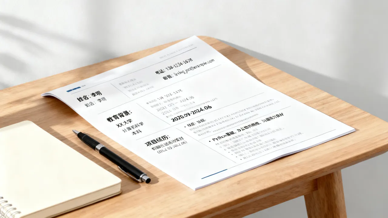 求职简历怎么填写，没有工作经验怎么写简历