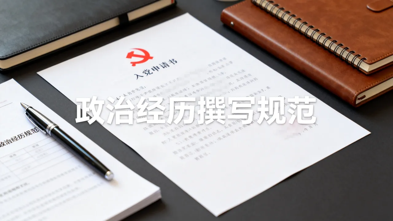 政治经历怎么写,入党申请书政治经历怎么写才规范-图1 政治经历怎么写,入党申请书政治经历怎么写才规范-图1