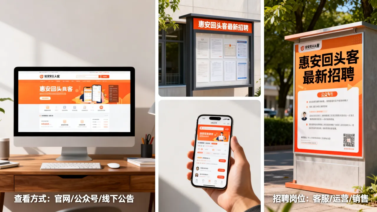 惠安回头客招聘信息在哪看？最新招聘岗位怎么查？-图2