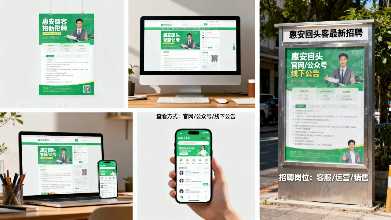 惠安回头客招聘信息在哪看？最新招聘岗位怎么查？-图3