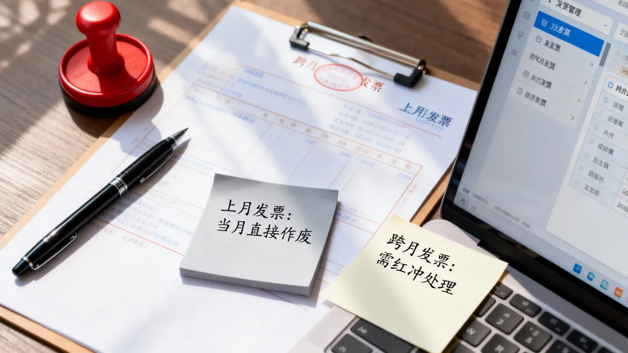 上月发票如何作废，跨月发票怎么作废红冲？-图3