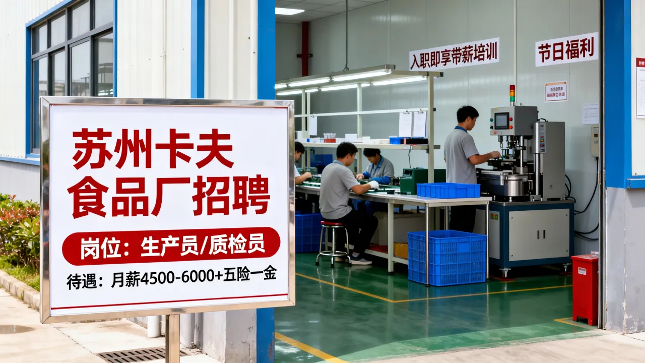苏州卡夫食品厂招聘信息在哪里找,待遇怎么样?-图2 苏州卡夫食品厂招聘信息在哪里找,待遇怎么样?-图2