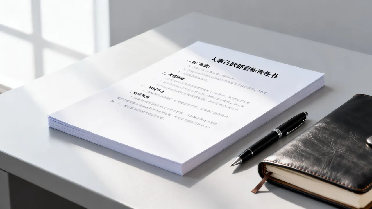 人事行政部目标责任书怎么写,目标责任书包括哪些内容-图3 人事行政部目标责任书怎么写,目标责任书包括哪些内容-图3