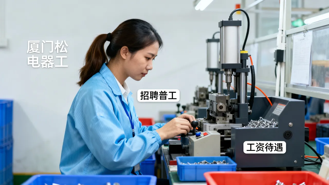 厦门建松电器招聘普工怎么样,厦门建松电器普工工资待遇如何?-图3 厦门建松电器招聘普工怎么样,厦门建松电器普工工资待遇如何?-图3
