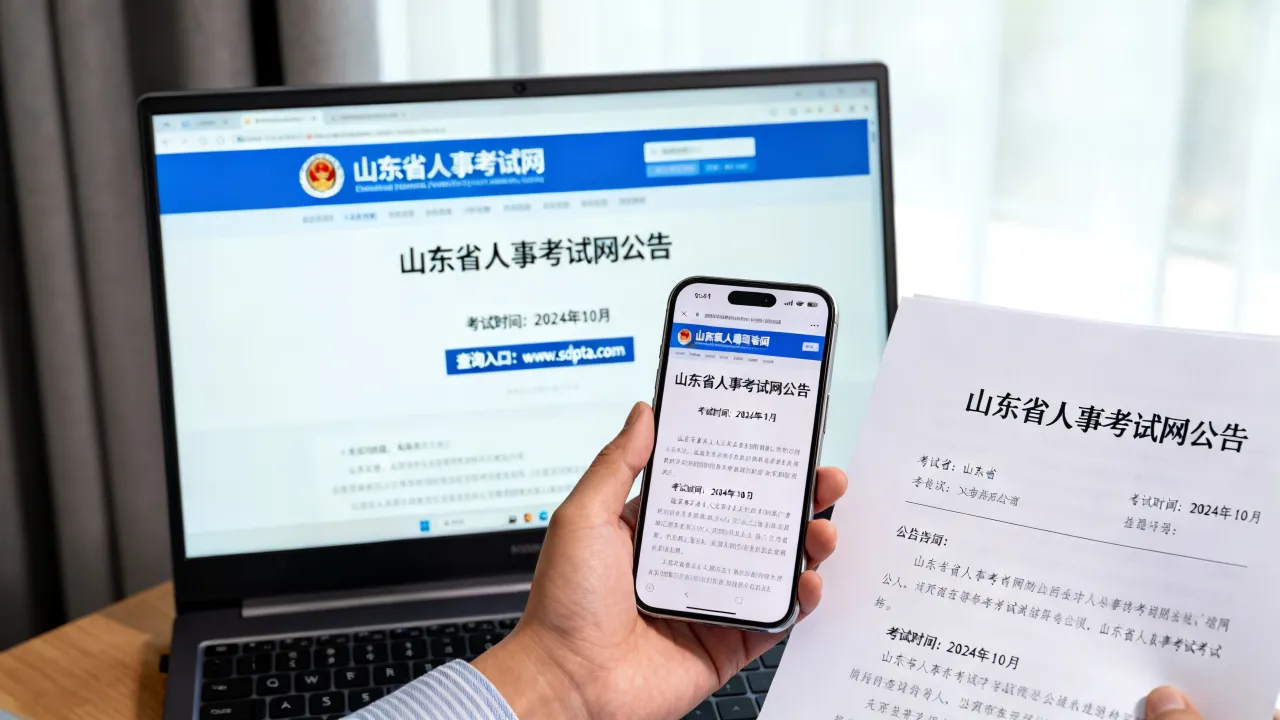 山东省人事考试网公告何时发布,山东人事考试网公告在哪查?-图1 山东省人事考试网公告何时发布,山东人事考试网公告在哪查?-图1
