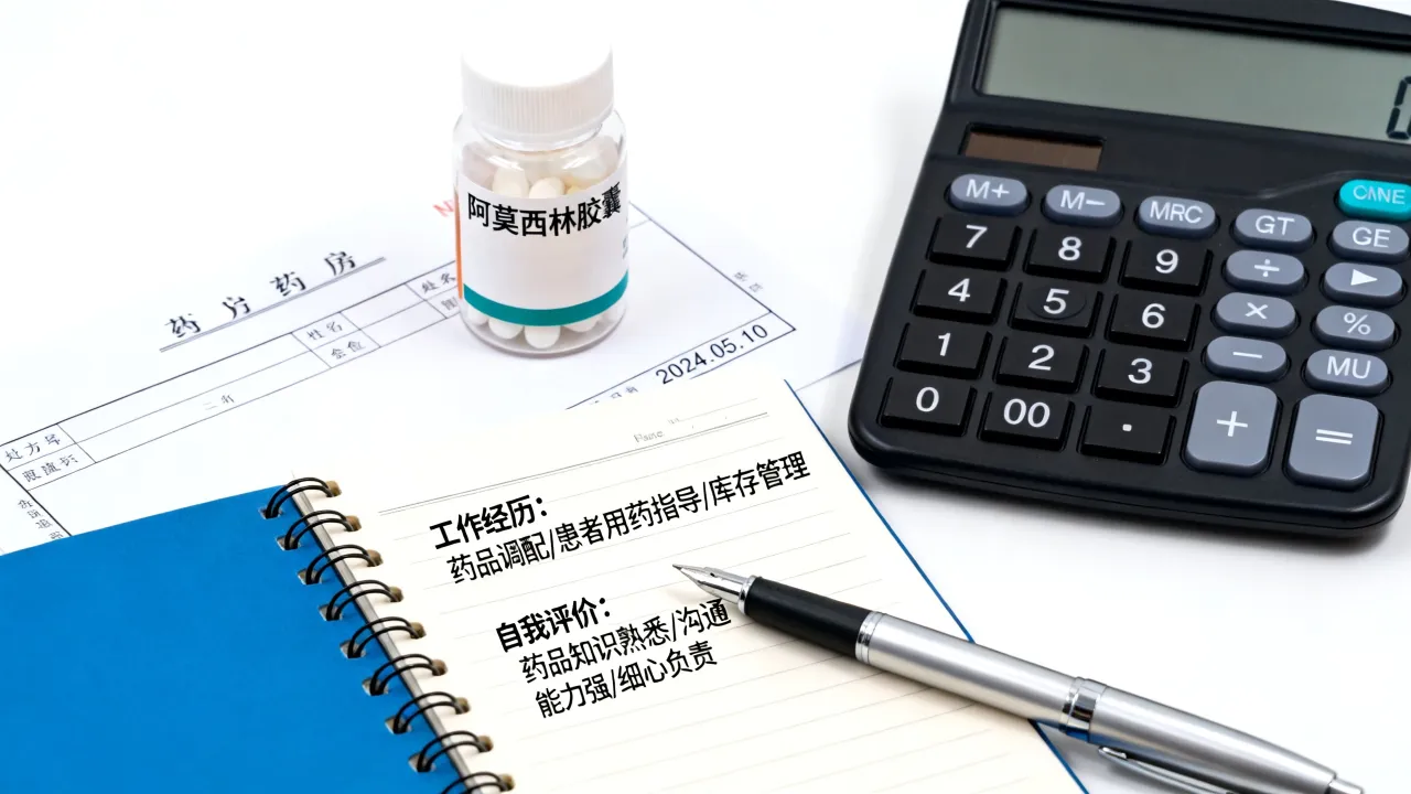 药房简历怎么写?药房简历工作经历和自我评价怎么写-图1 药房简历怎么写?药房简历工作经历和自我评价怎么写-图1