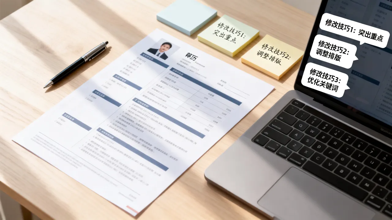 怎么修改简历模板，简历修改实用技巧有哪些-图1