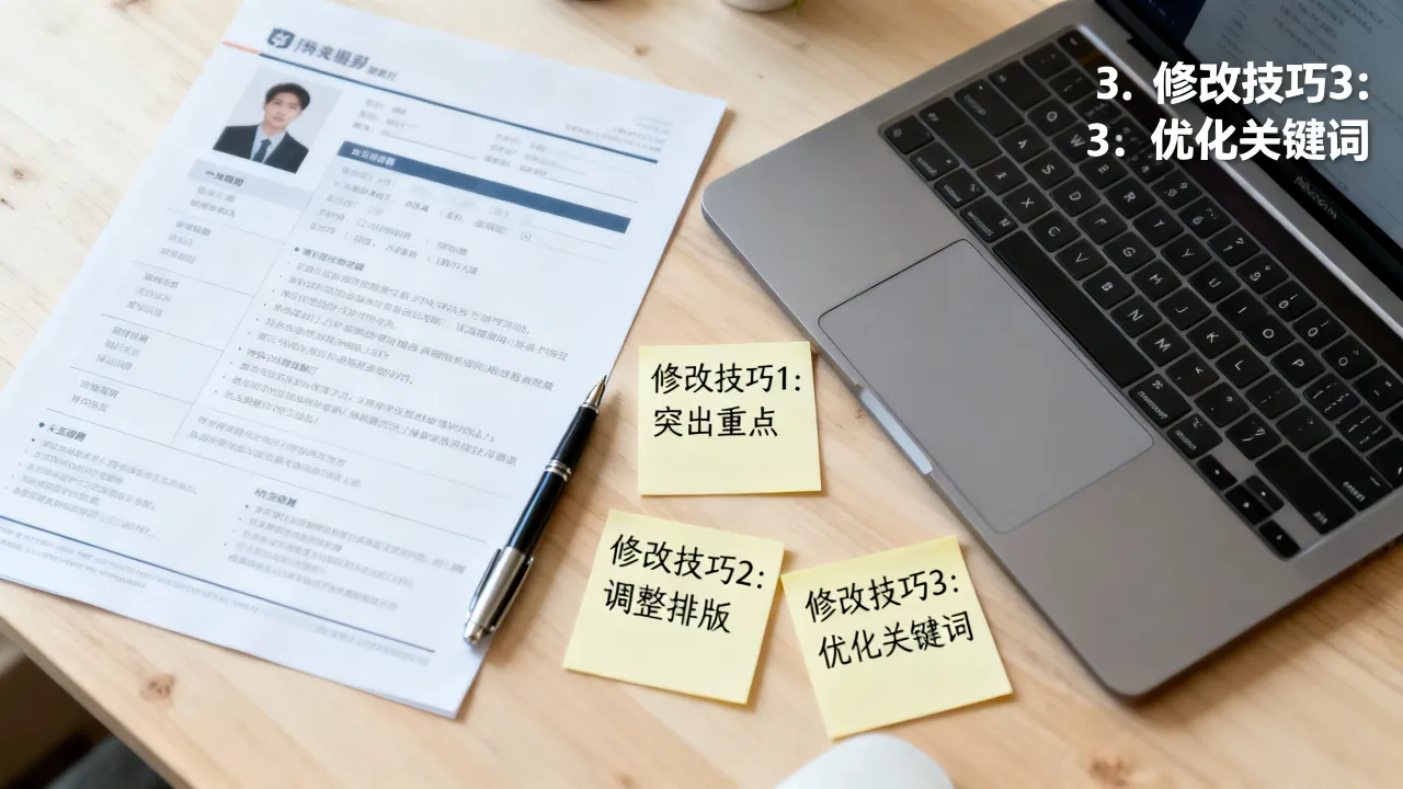 怎么修改简历模板，简历修改实用技巧有哪些-图3