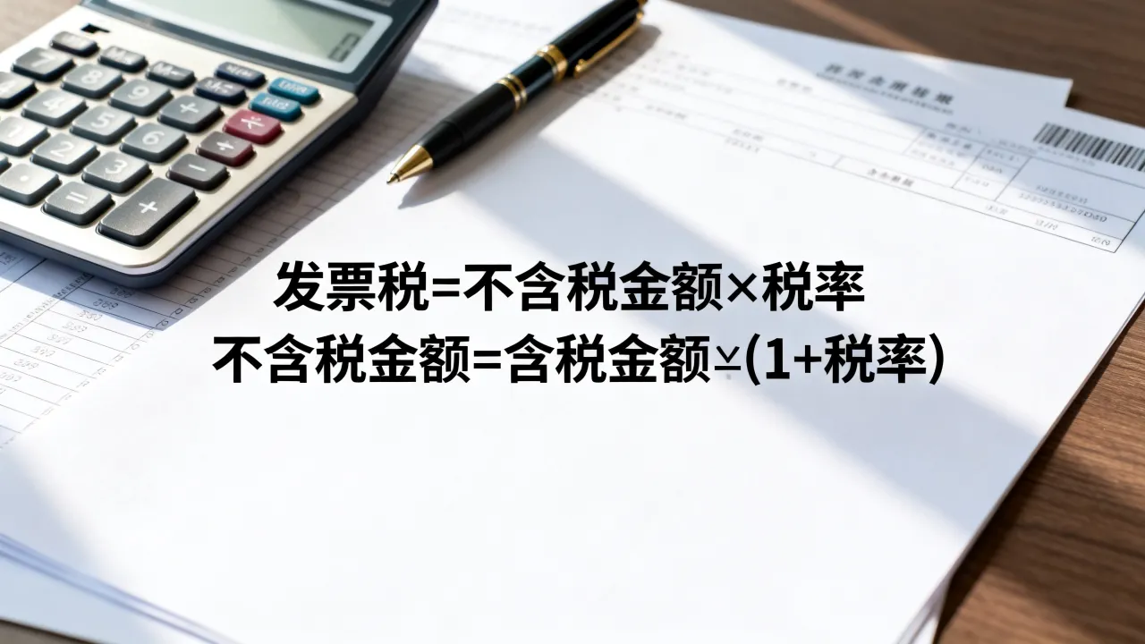 发票税如何算,发票税率怎么算计算公式是什么