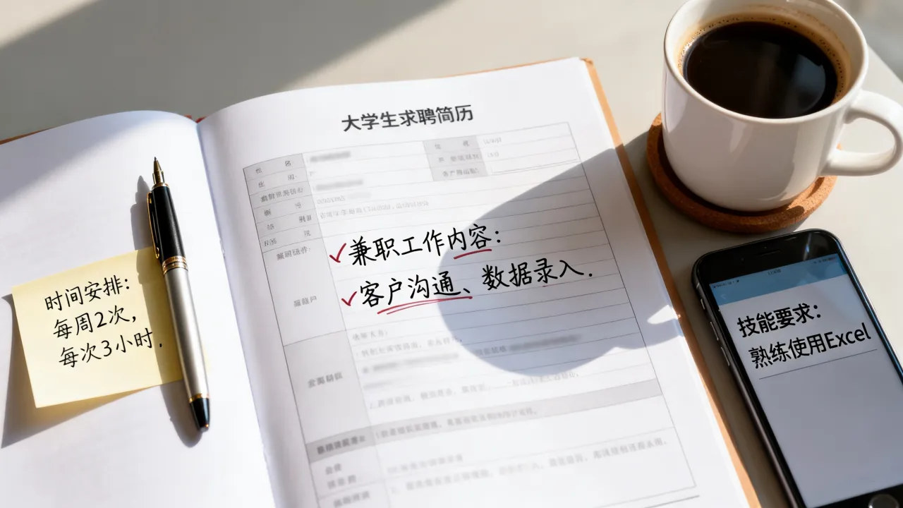 兼职说明怎么写,大学生兼职简历中的工作说明怎么写-图3 兼职说明怎么写,大学生兼职简历中的工作说明怎么写-图3
