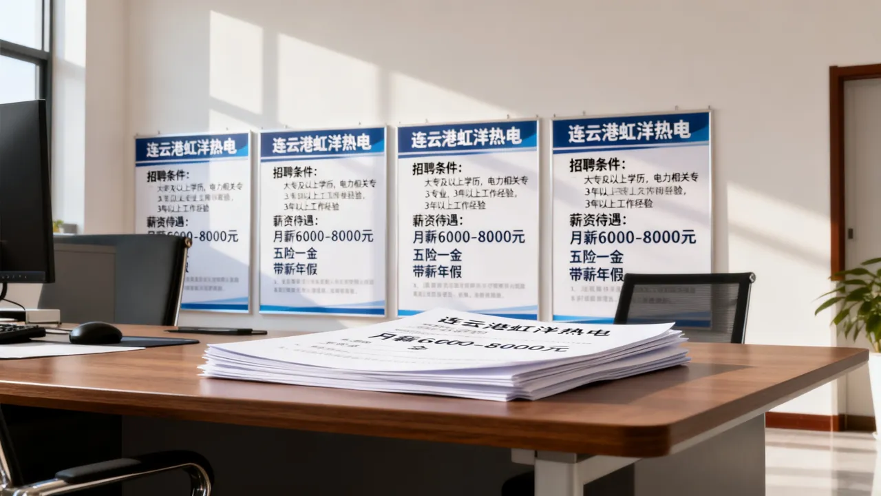 连云港虹洋热电招聘有什么条件和要求,薪资待遇怎么样-图2 连云港虹洋热电招聘有什么条件和要求,薪资待遇怎么样-图2