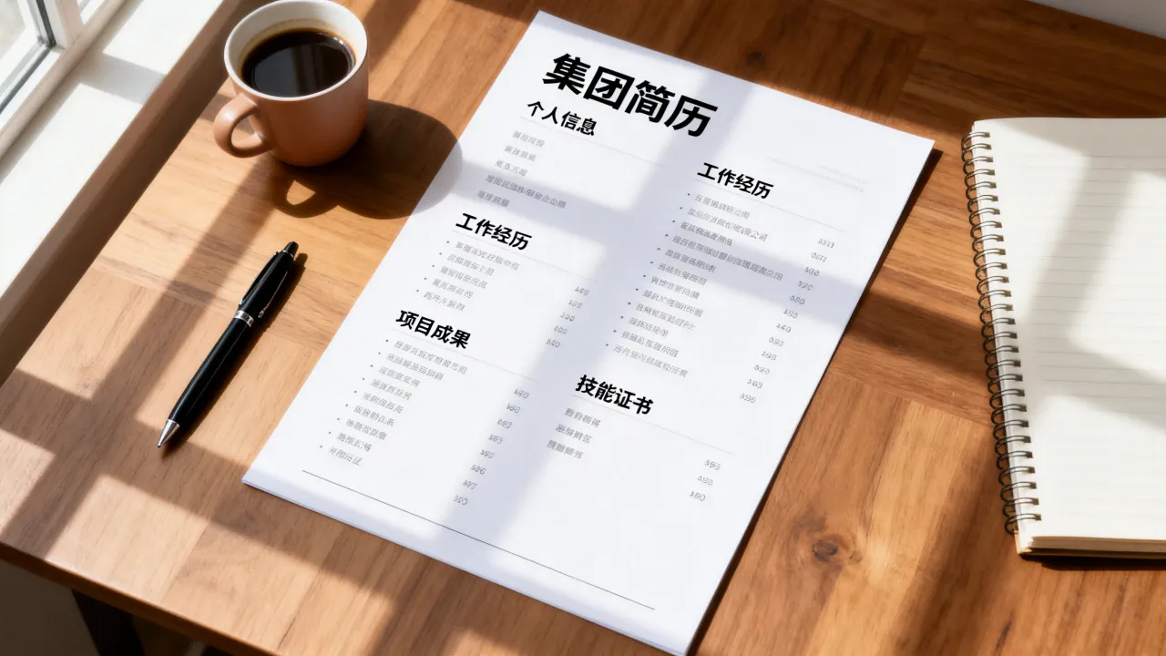 集团简历怎么写？集团简历范文模板怎么写才能吸引HR？-图3
