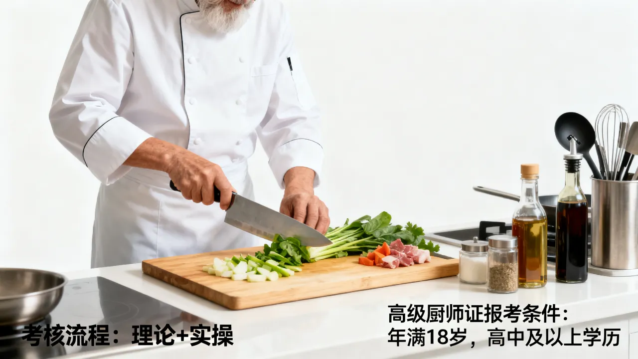 高级厨师怎么写?高级厨师证怎么考需要什么条件-图3 高级厨师怎么写?高级厨师证怎么考需要什么条件-图3