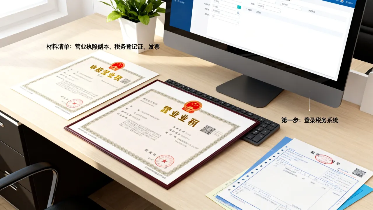 如何申报营业税，网上申报需要哪些材料及具体流程-图2