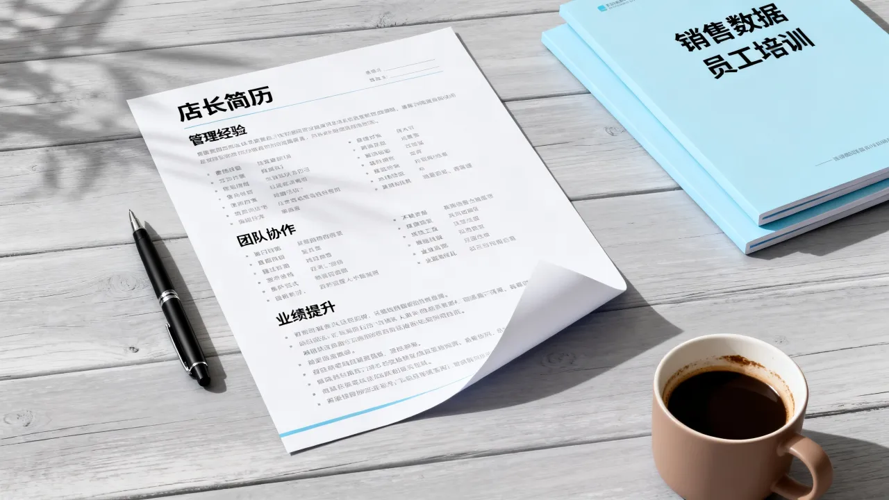 店长简历怎么写?店长简历怎么写才能突出管理经验?-图1 店长简历怎么写?店长简历怎么写才能突出管理经验?-图1