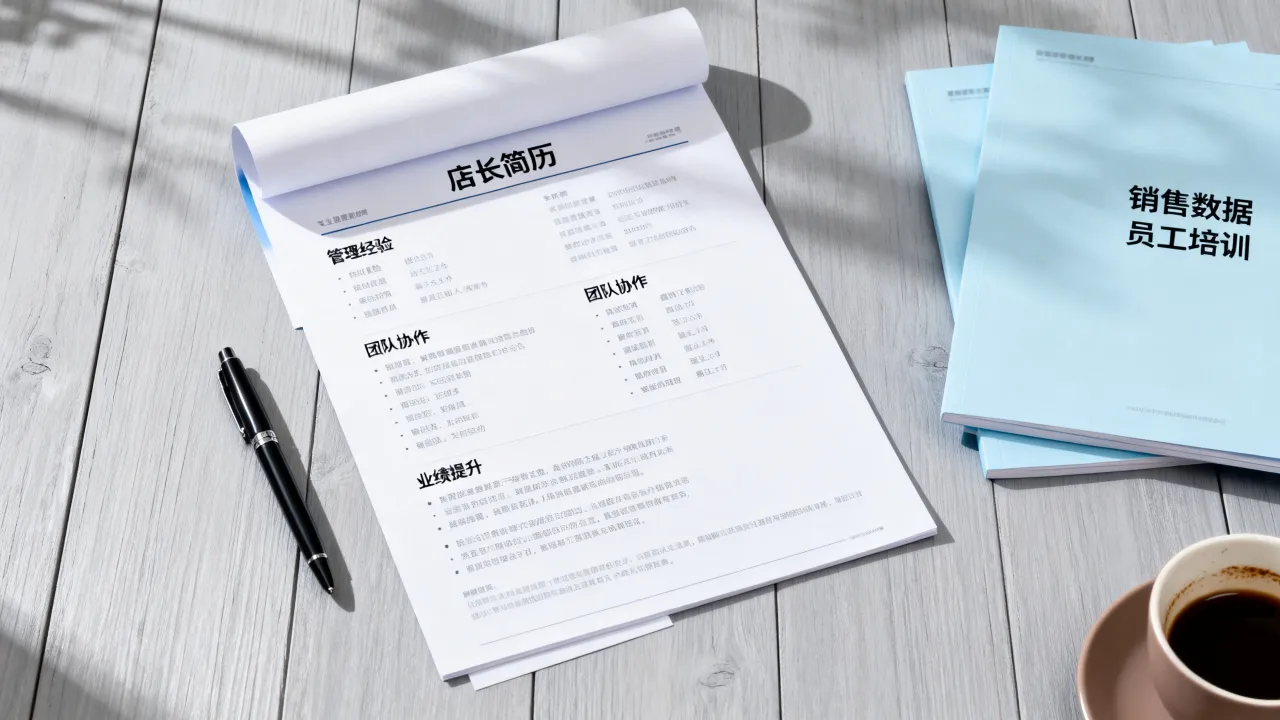 店长简历怎么写?店长简历怎么写才能突出管理经验?-图3 店长简历怎么写?店长简历怎么写才能突出管理经验?-图3